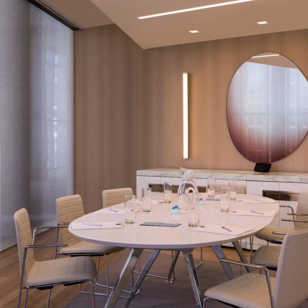 Conrad's Mosaic meeting room with natural light