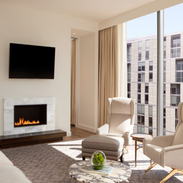 Diplomat Suite with Gas Fireplace